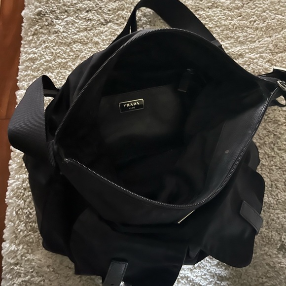 Authentic Prada zip buckle messenger bag tessuto - Picture 3 of 3